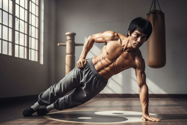 bruce lee workout routine