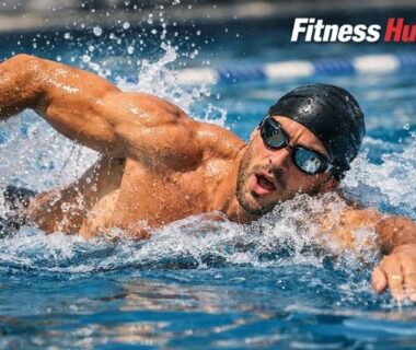 does swimming build muscle​