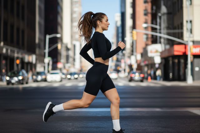 how fast can the average human run​