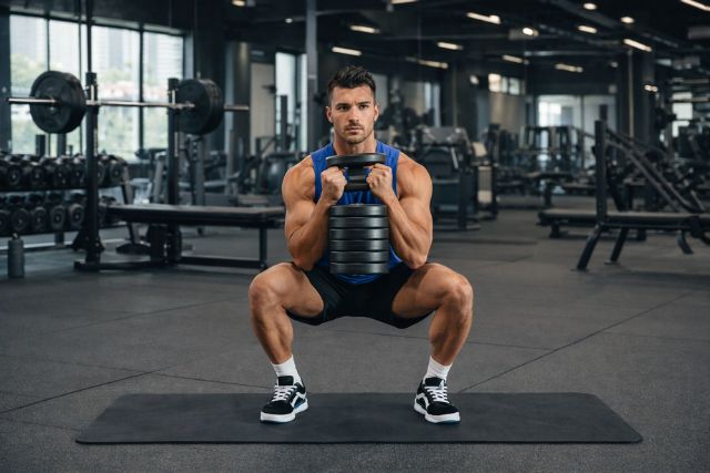 how many calories are burned by doing squats​